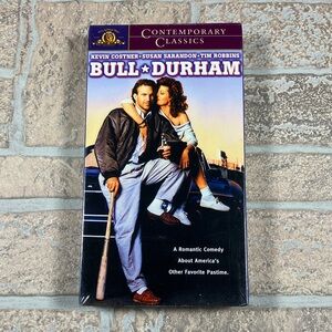 NEW 1988 Vintage Sealed Contemporary Classics Bull Durham VHS Movie